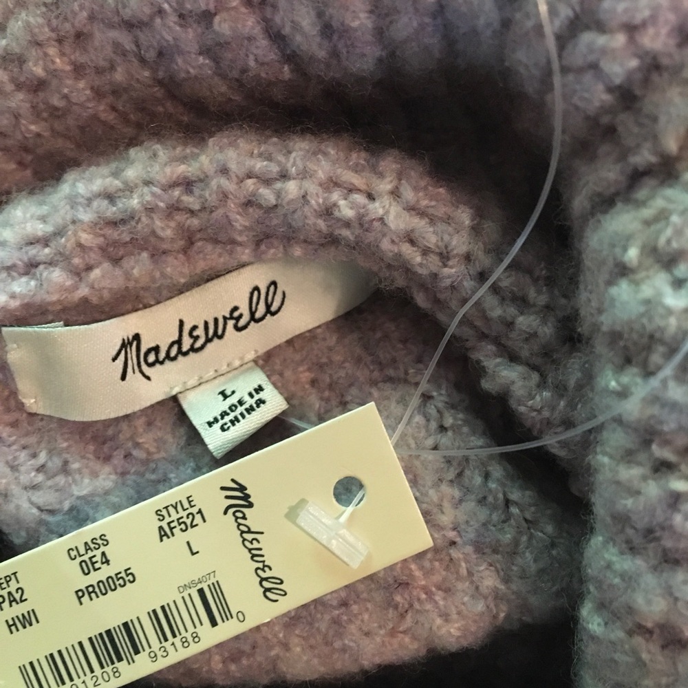 Madewell Mercer Turtleneck Sweater Coziest Yarn L - Picture 6 of 6